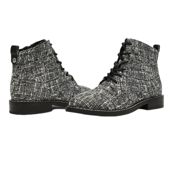 NYDJ Shoes - NYDJ Eileen Tweed Lace-Up Bootie